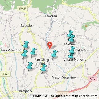 Mappa Via Laverda, 36063 Colceresa VI, Italia (1.95455)