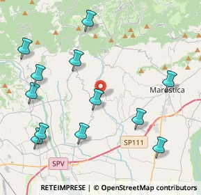 Mappa 36063 Colceresa VI, Italia (4.84333)
