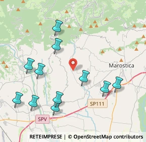 Mappa Via Laverda, 36063 Colceresa VI, Italia (4.49909)