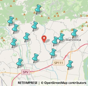 Mappa Via Laverda, 36063 Colceresa VI, Italia (4.49769)