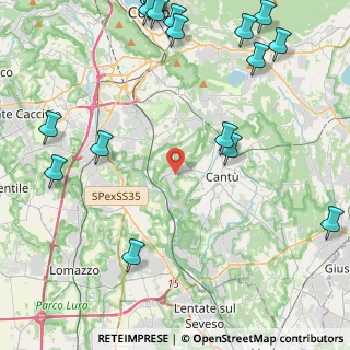 Mappa Via Vigneè, 22060 Cucciago CO, Italia (6.4715)