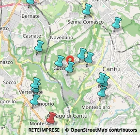 Mappa Via Vigneè, 22060 Cucciago CO, Italia (2.19)