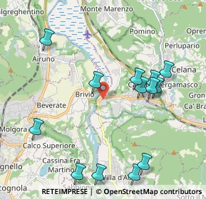 Mappa Via Milano, 23883 Brivio LC, Italia (2.29077)