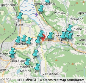 Mappa Via Milano, 23883 Brivio LC, Italia (2.014)