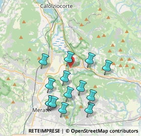 Mappa Via Milano, 23883 Brivio LC, Italia (3.85857)