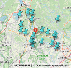 Mappa Ss 342 Km 20+646, 24034 Cisano bergamasco BG, Italia (7.1575)