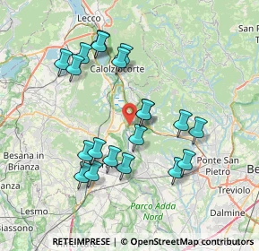 Mappa Ss 342 Km 20+646, 24034 Cisano bergamasco BG, Italia (7.0735)