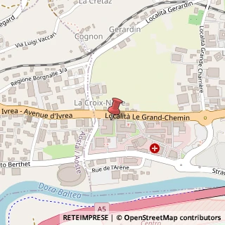 Mappa Località Grand Chemin, 46, 11020 Saint-Christophe, Aosta (Valle d'Aosta)