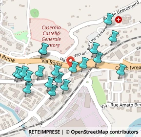 Mappa Via-Rue Viseran, 11100 Aosta AO, Italia (0.247)