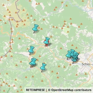 Mappa Via B. Brandellero, 36030 Valli del Pasubio VI, Italia (4.47583)