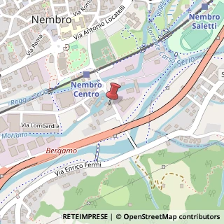 Mappa Via Guglielmo Marconi, 40A, 24027 Nembro, Bergamo (Lombardia)