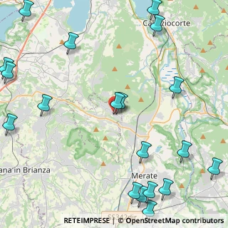 Mappa Via Papa Giovanni XXIII, 23889 Santa Maria Hoè LC, Italia (6.40158)