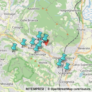 Mappa Via Papa Giovanni XXIII, 23889 Santa Maria Hoè LC, Italia (1.62818)