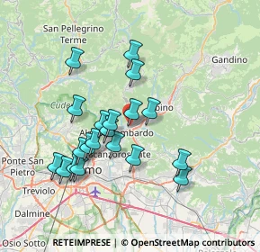Mappa Via Provinciale, 24027 Nembro BG, Italia (6.5515)