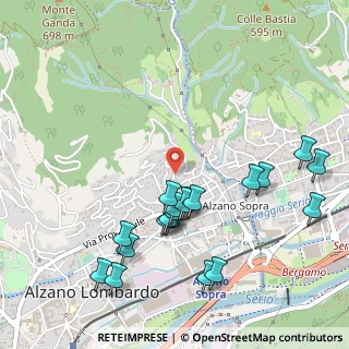 Mappa Via Santa Maria Assunta, 24022 Alzano Lombardo BG, Italia (0.546)