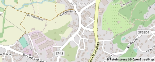 Mappa Barzanò