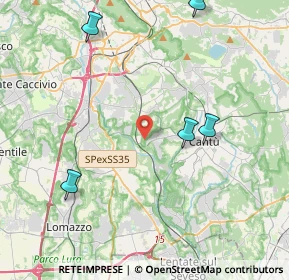 Mappa Via Stazione, 22060 Cucciago CO, Italia (6.52455)