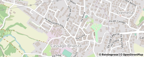 Mappa Cassago Brianza