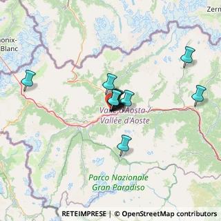 Mappa Via Ginevra, 11100 Aosta AO, Italia (8.85583)