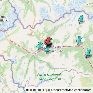 Mappa Via Ginevra, 11100 Aosta AO, Italia (10.76417)