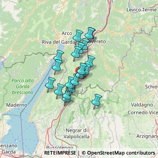 Mappa Via Teatro, 38063 Avio TN, Italia (9.7165)