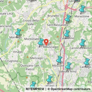 Mappa Via Locarno, 21040 Sumirago VA, Italia (3.30357)