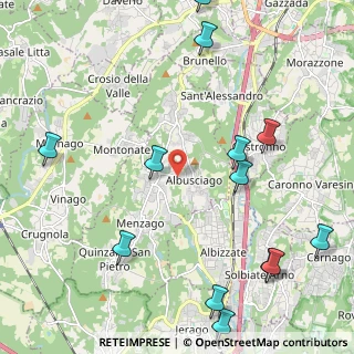 Mappa Via Locarno, 21040 Sumirago VA, Italia (3.28333)