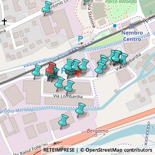 Mappa Via Lombardia, 24027 Nembro BG, Italia (0.08929)
