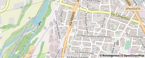Mappa Almè