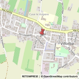 Mappa Via Caseggiato, 13, 31020 Villorba, Treviso (Veneto)