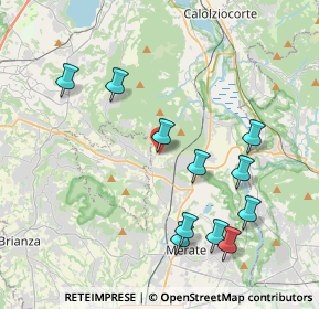 Mappa Via S. Donnino, 23887 Olgiate Molgora LC, Italia (4.19364)