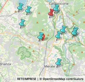 Mappa Via S. Donnino, 23887 Olgiate Molgora LC, Italia (4.56545)