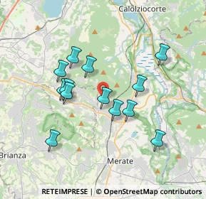 Mappa Via S. Donnino, 23887 Olgiate Molgora LC, Italia (3.20769)