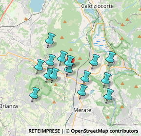 Mappa Via S. Donnino, 23887 Olgiate Molgora LC, Italia (3.07933)