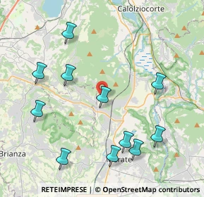 Mappa Via S. Donnino, 23887 Olgiate Molgora LC, Italia (4.54818)