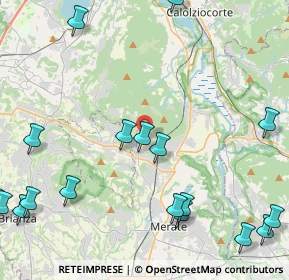 Mappa Via S. Donnino, 23887 Olgiate Molgora LC, Italia (6.18316)