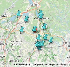 Mappa Via S. Donnino, 23887 Olgiate Molgora LC, Italia (5.95625)