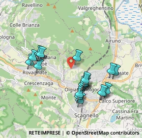 Mappa Via S. Donnino, 23887 Olgiate Molgora LC, Italia (1.811)