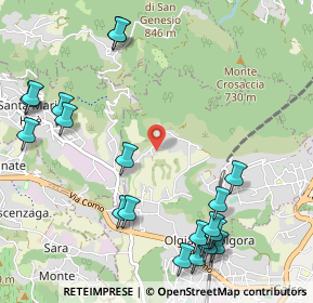 Mappa Via S. Donnino, 23887 Olgiate Molgora LC, Italia (1.3315)