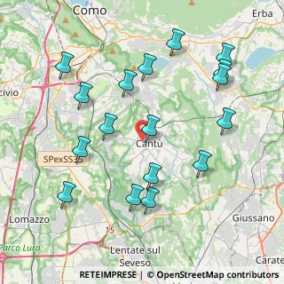 Mappa Via Alessandro Manzoni, 22063 Cantù CO, Italia (4.30059)