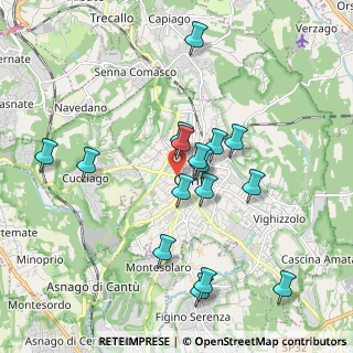 Mappa Via Alessandro Manzoni, 22063 Cantù CO, Italia (1.7875)