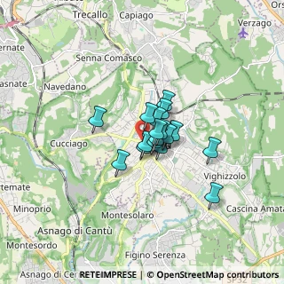 Mappa Via Alessandro Manzoni, 22063 Cantù CO, Italia (0.89059)