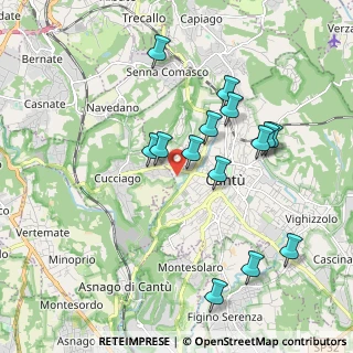 Mappa Via Seveso, 22063 Cantù CO, Italia (1.85929)