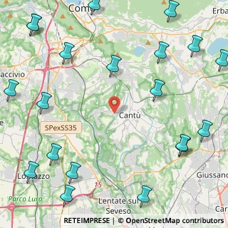 Mappa Via Seveso, 22063 Cantù CO, Italia (6.6115)