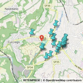 Mappa Via Seveso, 22063 Cantù CO, Italia (0.879)