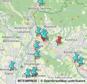 Mappa Via Nicolò Tommaseo, 24011 Almé BG, Italia (2.27692)