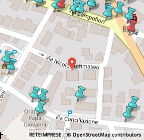 Mappa Via Nicolò Tommaseo, 24011 Almè BG, Italia (0.1)