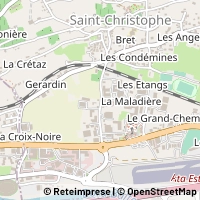 Térkép Saint-Christophe