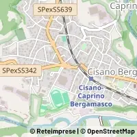 Kaart Cisano Bergamasco