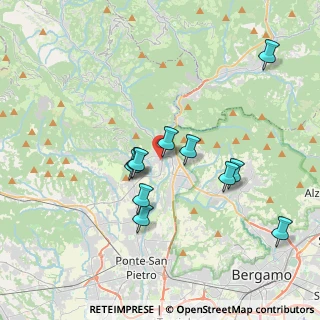 Mappa Via Alessandro Volta, 24031 Almenno San Salvatore BG, Italia (3.39273)
